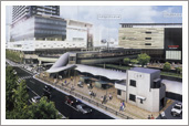 八王子駅南口 西交差点角